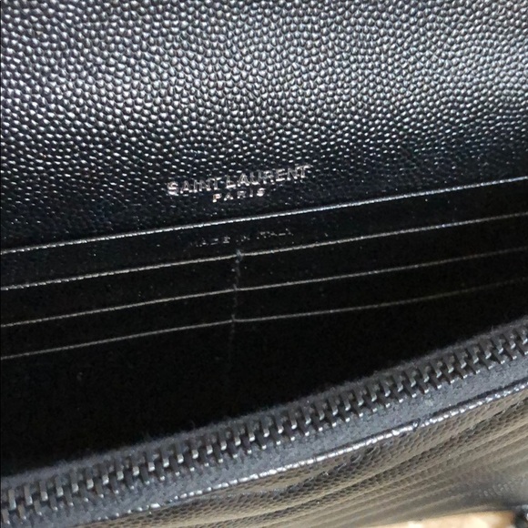 Yves Saint Laurent Bags Authentic Ysl Envelope Chain Wallet Poshmark
